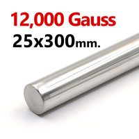 แมกเนติกบาร์ ขนาด 25mm x 300mm Magnetic Bar 12000G แมกเนติกบาร์ ขนาด 25mm x 300mm Magnetic Bar 12000G