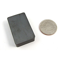 แม่เหล็กเฟอร์ไรท์ Ferrite ขนาด 40mm x 25mm x 10mm