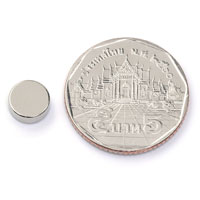 แม่เหล็กแรงสูง Neodymium ขนาด 8mm x 3mm