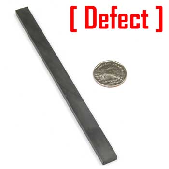 แม่เหล็กเฟอร์ไรท์ Ferrite ขนาด 150mm x 10mm x 5mm - เกรดบี