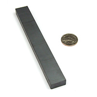 แม่เหล็กเฟอร์ไรท์ Ferrite ขนาด 150mm x 20mm x 10mm