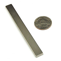 แม่เหล็กแรงสูง Neodymium ขนาด 100mm x 10mm x 3mm : งาน Economy งานราคาประหยัด คุณภาพสูง