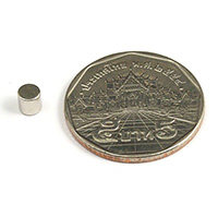แม่เหล็กแรงสูง Neodymium ขนาด 4mm x 4mm
