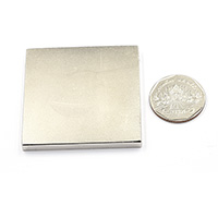 แม่เหล็กแรงสูง Neodymium ขนาด 50mm x 50mm x 5mm