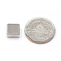 แม่เหล็กแรงสูง Neodymium ขนาด 10mm x 10mm x 5mm