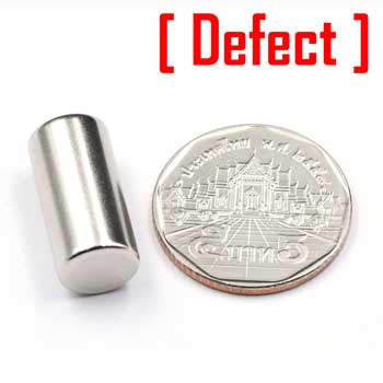 แม่เหล็กแรงสูง Neodymium ขนาด 10mm x 20mm - เกรด B