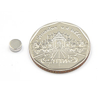 แม่เหล็กแรงสูง Neodymium ขนาด 5mm x 2mm : งาน Economy งานราคาประหยัด คุณภาพสูง แม่เหล็กแรงสูง Neodymium ขนาด 5mm x 2mm : งาน Economy งานราคาประหยัด คุณภาพสูง