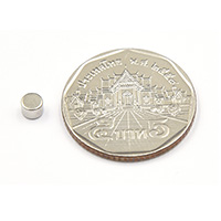 แม่เหล็กแรงสูง Neodymium ขนาด 4mm x 3mm : งาน Premium งานคัดพิเศษ คุณภาพสูง