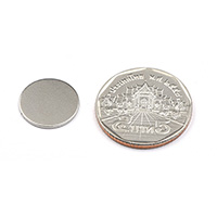 แม่เหล็กแรงสูง Neodymium ขนาด 15mm x 1mm : งาน Economy งานราคาประหยัด คุณภาพสูง