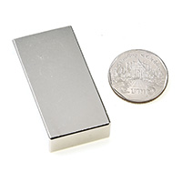 แม่เหล็กแรงสูง Neodymium Se ขนาด 50mm x 25mm x 10mm แม่เหล็กแรงสูง Neodymium Se ขนาด 50mm x 25mm x 10mm