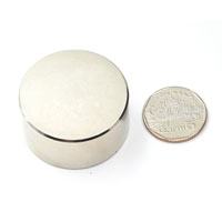 แม่เหล็กแรงสูง Neodymium ขนาด 40mm x 20mm