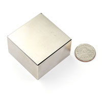 แม่เหล็กแรงสูง Neodymium ขนาด 50mm x 50mm x 30mm