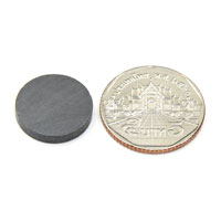 แม่เหล็กเฟอร์ไรท์ Ferrite ขนาด 18mm x 3mm - งานตำหนิ