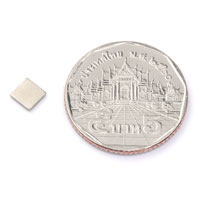 แม่เหล็กแรงสูง Neodymium 5mm x 5mm x 1mm แม่เหล็กแรงสูง Neodymium 5mm x 5mm x 1mm