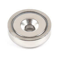 Neodymium Magnetic Cups ขนาด 16mm x 5mm รู 3.40mm