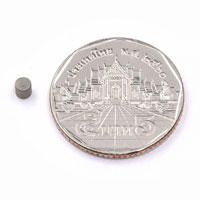 แม่เหล็กแรงสูงทนความร้อน Samarium Re ขนาด 3mm x 3mm