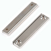 แม่เหล็กแชนแนล แรงดูดสูง Neodymium Channel Magnet ขนาด 60mm x 13.5mm x 5mm รู 3.3mm แม่เหล็กแชนแนล แรงดูดสูง Neodymium Channel Magnet ขนาด 60mm x 13.5mm x 5mm รู 3.3mm