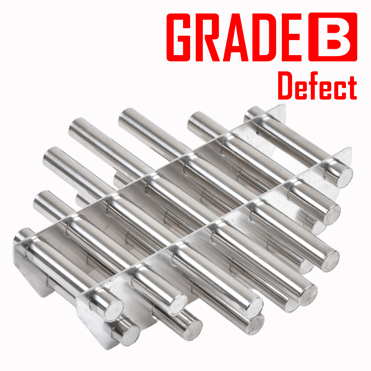 Double Layers Grate Magnet 13แท่ง แกน 22mm. 2000Gauss เกรด B Double Layers Grate Magnet 13แท่ง แกน 22mm. 2000Gauss เกรด B