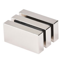 แม่เหล็กแรงสูง Neodymium ขนาด 50mm x 25mm x 10mm Se : งาน Economy งานราคาประหยัด คุณภาพสูง