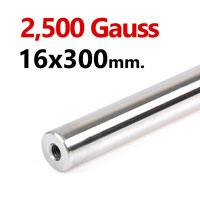 แมกเนติกบาร์ ขนาด 16mm x 300mm Magnetic Bar 2500G รู M6