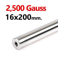 แมกเนติกบาร์ ขนาด 16mm x 200mm Magnetic Bar 2500G รู M6