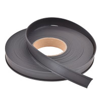 แม่เหล็กยาง ติดป้ายชื่อ Extrusion Magnetic Strips C Profile ขนาด 35mm x 1 mm - ยาว 10เมตร [ยกม้วน]