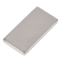 แม่เหล็กแรงสูง Neodymium Re ขนาด 50mm x 25mm x 5mm : งาน Economy งานราคาประหยัด คุณภาพสูง