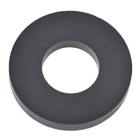 แม่เหล็กเฟอร์ไรท์ Ferrite Magnet 70mm x 10mm วงใน 32mm