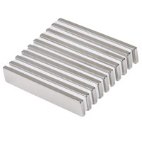 แม่เหล็กแรงสูง Neodymium ขนาด 100mm x 20mm x 5mm Re : งาน Premium งานคัดพิเศษ คุณภาพสูง