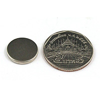แม่เหล็กแรงสูง Neodymium ขนาด 15mm x 2mm
