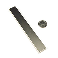 แม่เหล็กแรงสูง Neodymium ขนาด 150mm x 20mm x 10mm - เกรด B