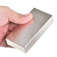 แม่เหล็กแรงสูง Neodymium ขนาด 100mm x 50mm x 20mm : งาน Economy งานราคาประหยัด คุณภาพสูง